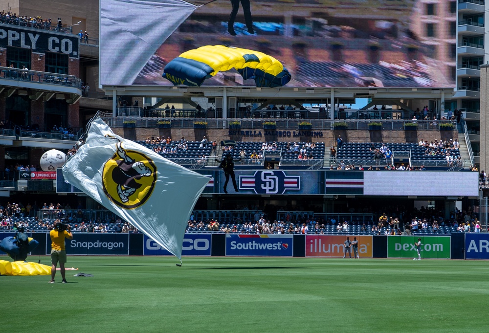 San Diego Padres Honor 60 Years of the U.S. Navy SEAL Teams