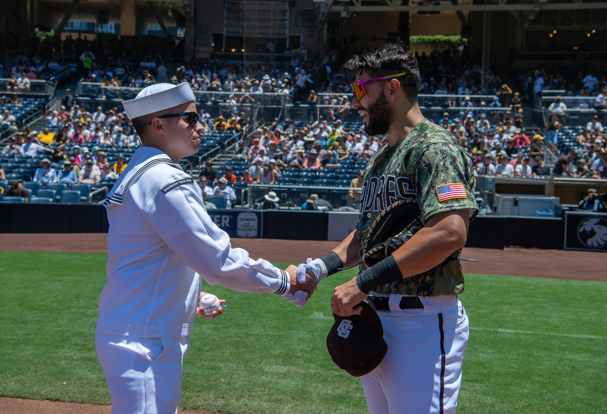 DVIDS - Images - San Diego Padres Honor 60 Years of the U.S. Navy