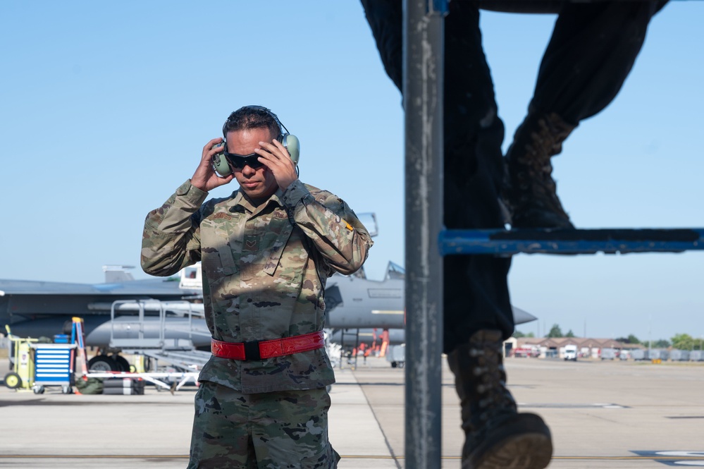 The Liberty Wing hosts 414th Maintenance Squadron Airmen