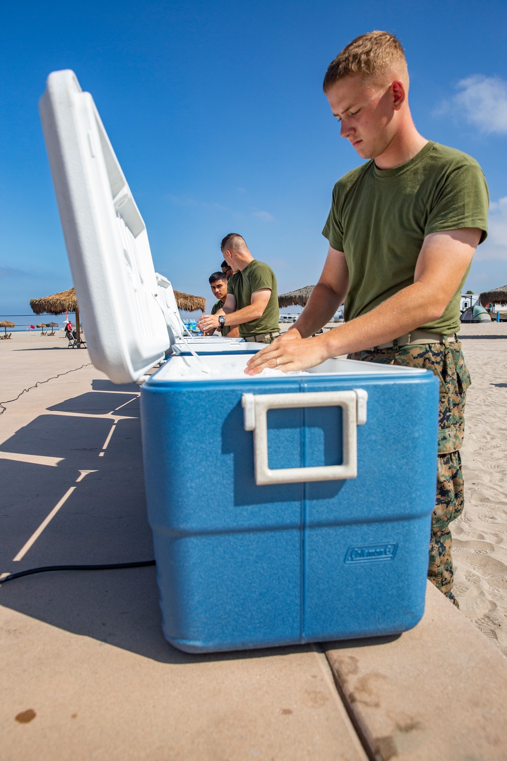 7th Engineer Support Battalion holds a Beach Bash