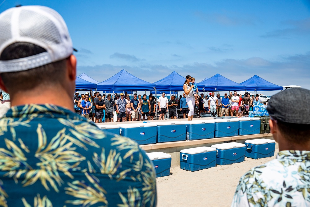 7th Engineer Support Battalion holds a Beach Bash