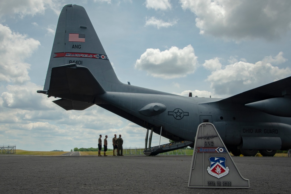 179th Airlift Wing Final Flight of the C-130H Hercules