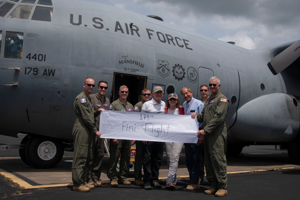 179th Airlift Wing Final Flight of the C-130H Hercules