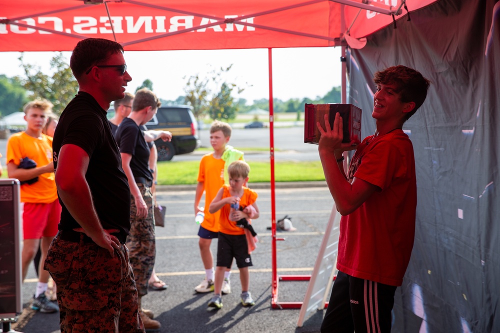 U.S. Marines attend Red River Balloon Rally 2022