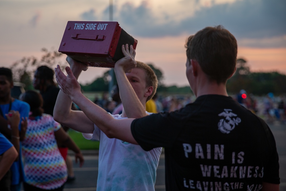 U.S. Marines attend Red River Balloon Rally 2022