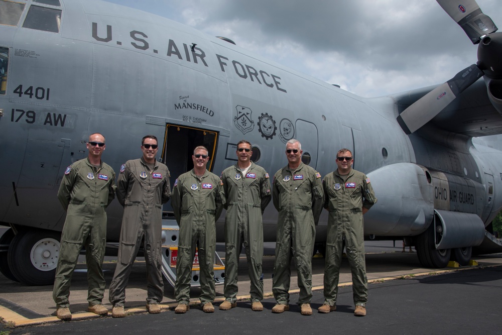 179th Airlift Wing Final Flight of the C-130H Hercules