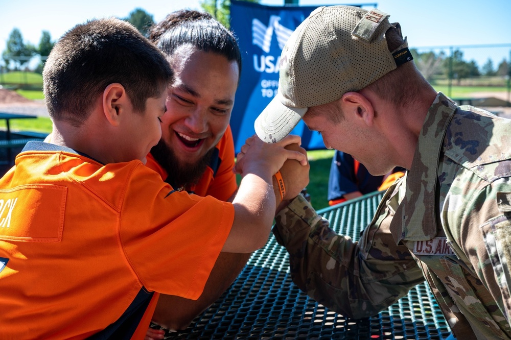 Denver Broncos visit Buckley