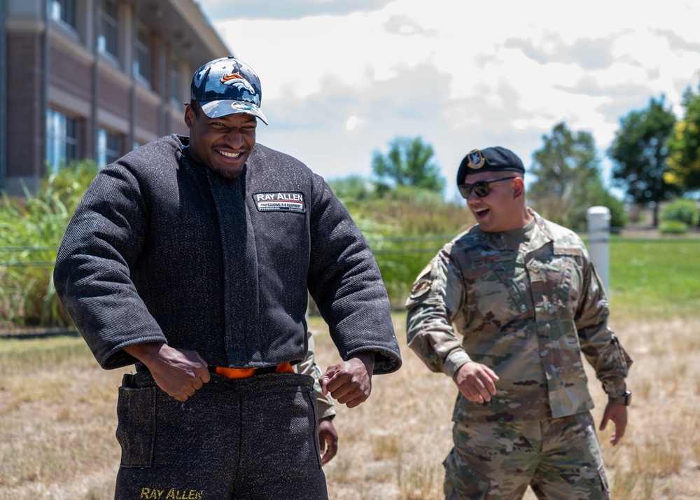 Denver Broncos visit Buckley