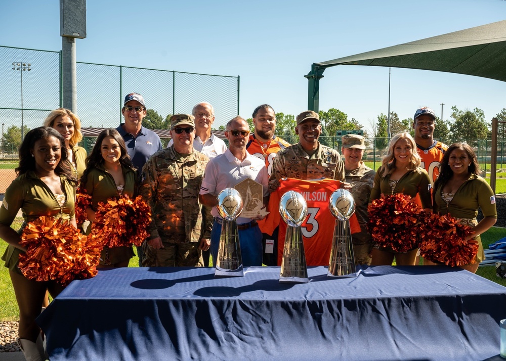 Denver Broncos visit Buckley