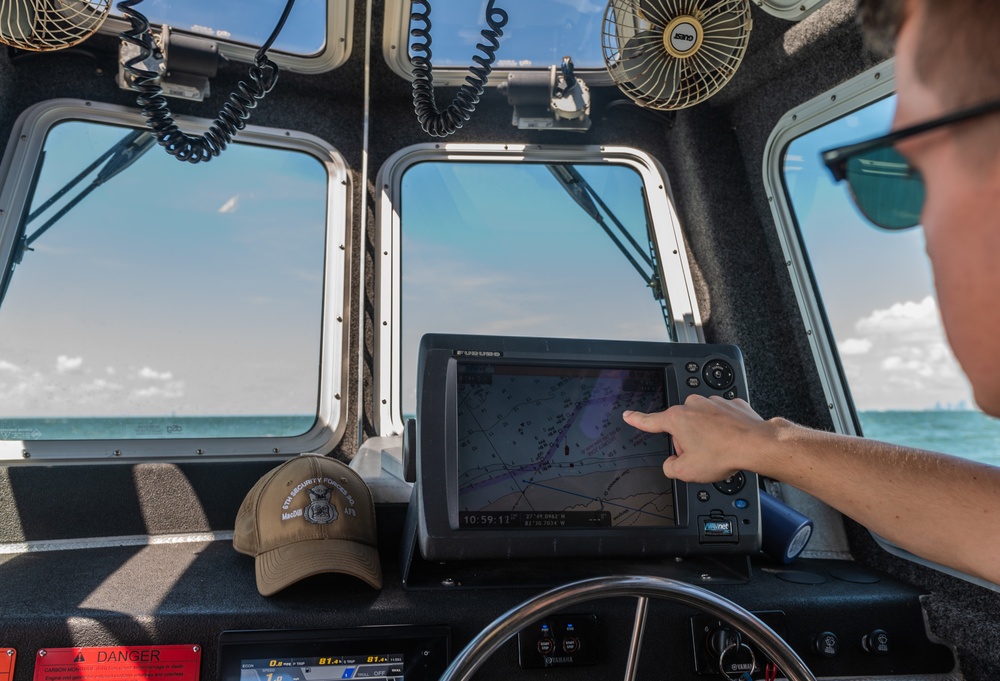 Marine Patrol Airmen rescue 8 victims from a capsized vessel in Tampa Bay