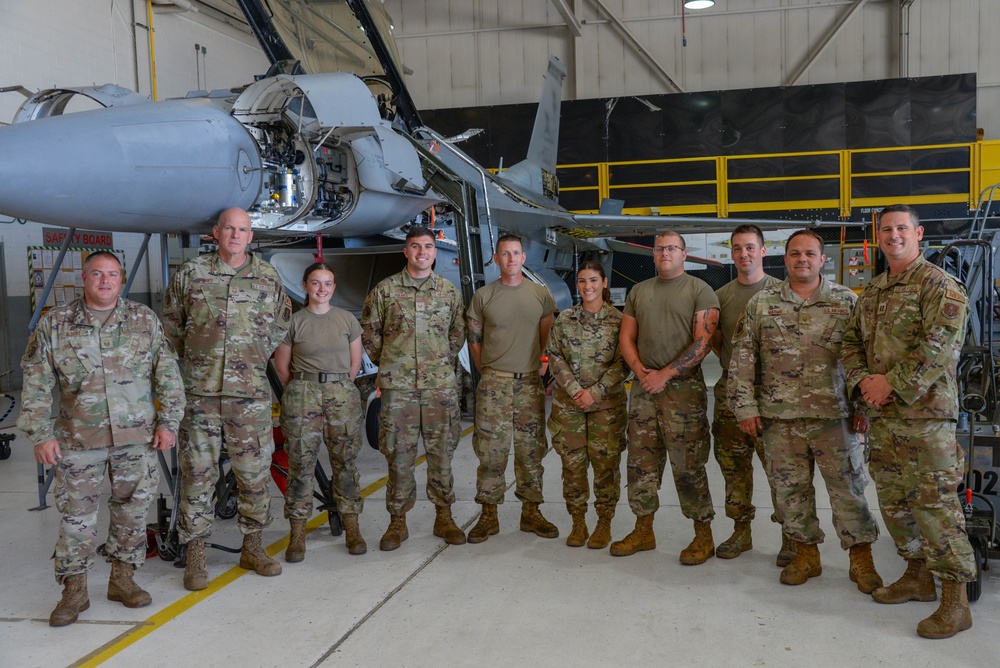 The 177th Fighter Wing holds Maintainer for a Day program