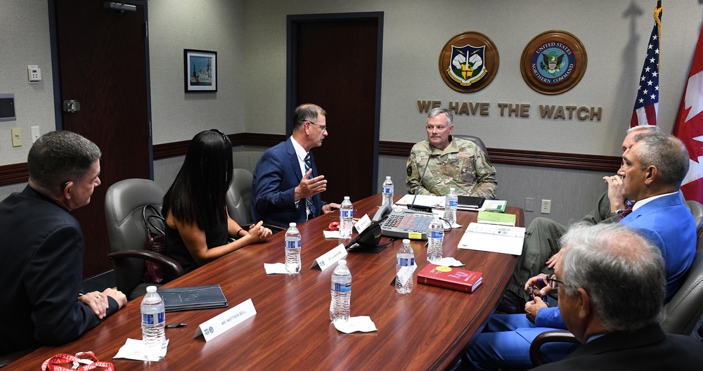 TSC for Arctic Security Affairs Visits Commands' Headquarters