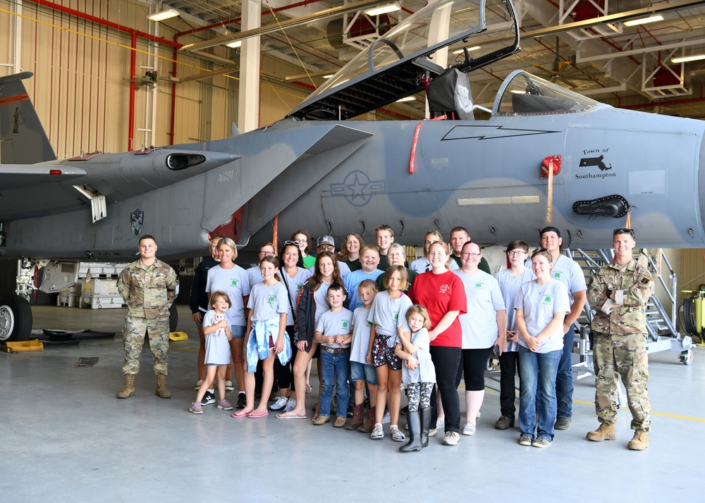 104th Fighter Wing hosts local 4-H group