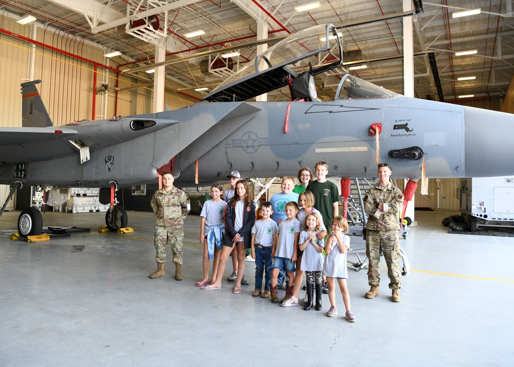 104th Fighter Wing hosts local 4-H group