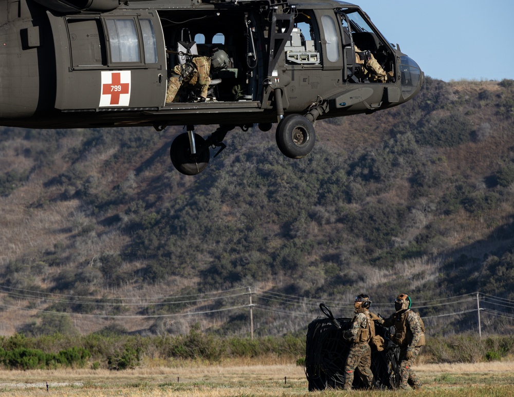 1st LSB and CLB-11 Conduct HST with Army