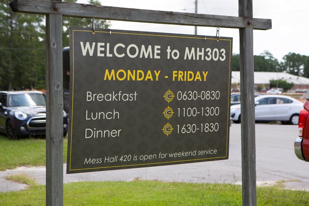 Mess Hall-303 Re-opening