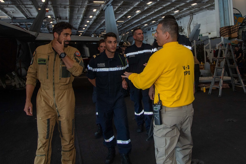 The Harry S. Truman Carrier Strike Group is on a scheduled deployment in the U.S. Naval Forces Europe area of operations, employed by U.S. Sixth Fleet to defend U.S., allied and partner interests.