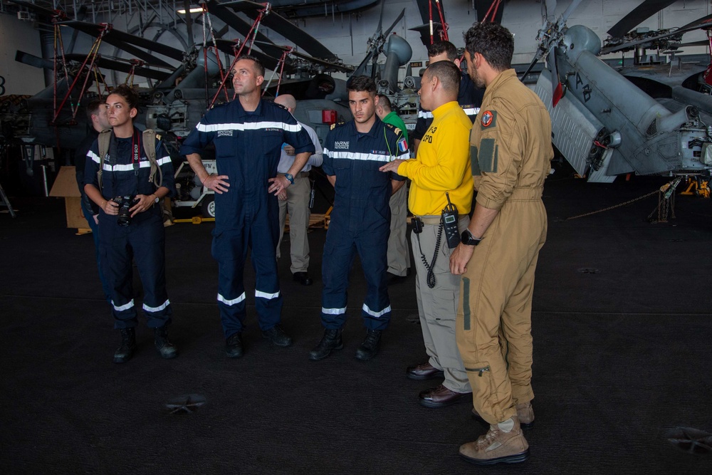 The Harry S. Truman Carrier Strike Group is on a scheduled deployment in the U.S. Naval Forces Europe area of operations, employed by U.S. Sixth Fleet to defend U.S., allied and partner interests.