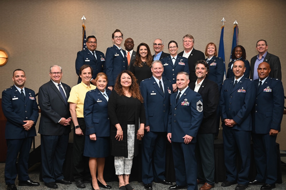 Alamo Wing inducts Honorary Commanders