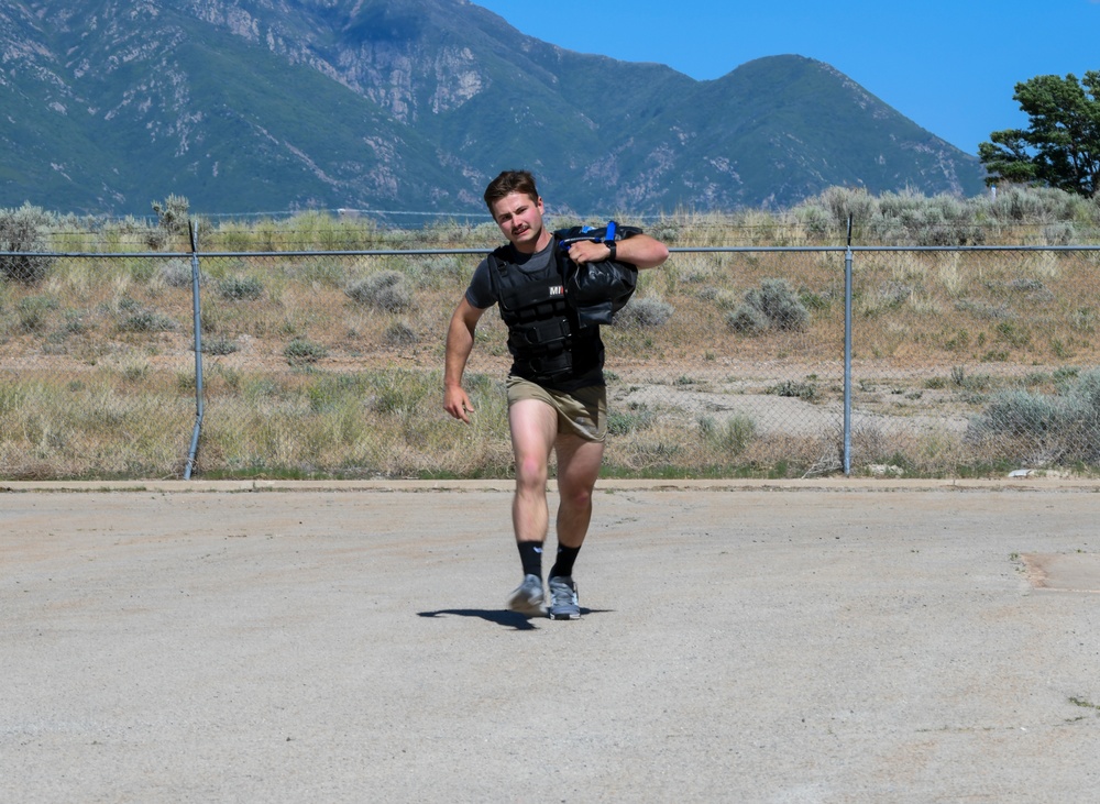 Workout Session with an EOD Technician