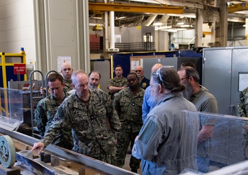 Commander, Submarine Group 9 Visits TRFB