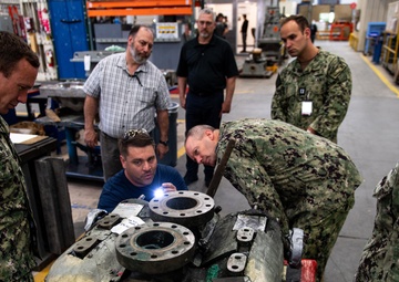 Commander, Submarine Group 9 Visits TRFB