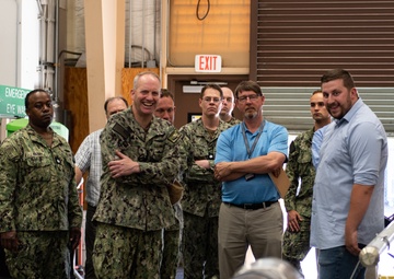 Commander, Submarine Group 9 Visits TRFB