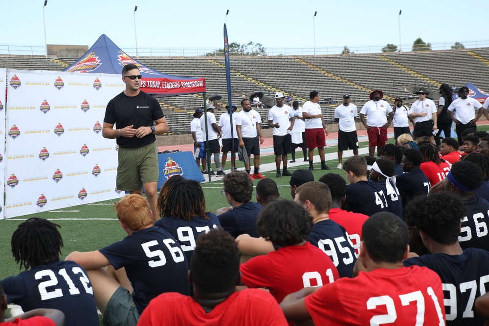 2022 NOLA USMC Sports Leadership Academy Football Camp