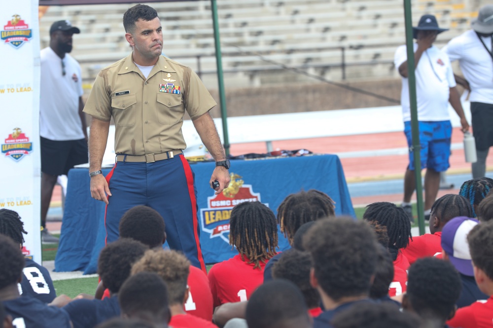 2022 NOLA USMC Sports Leadership Academy Football Camp