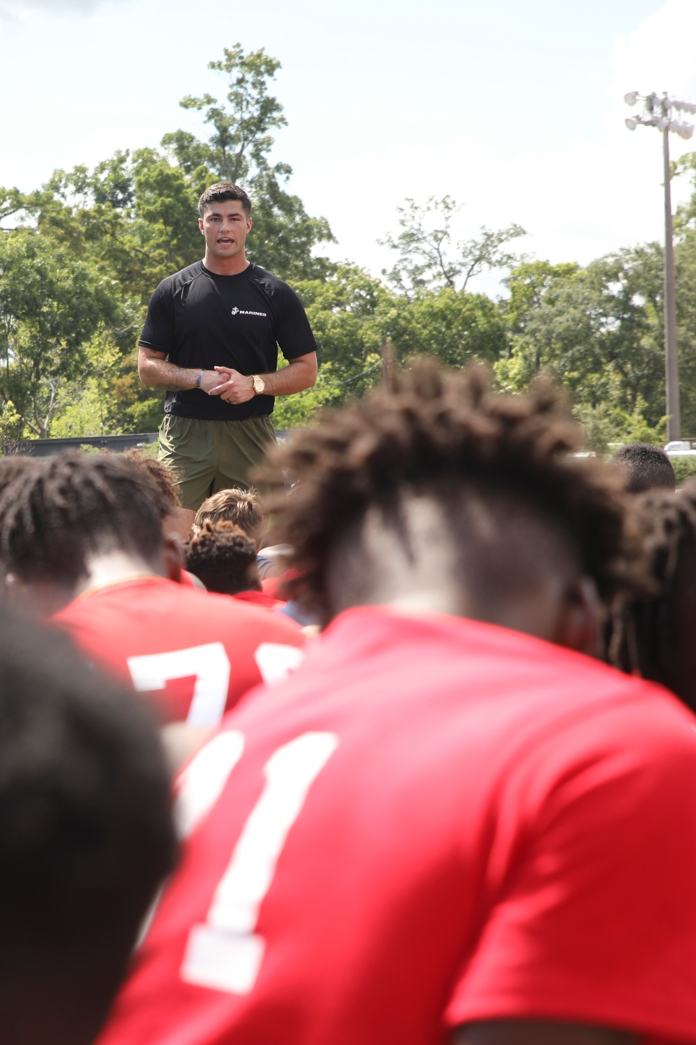 2022 NOLA USMC Sports Leadership Academy Football Camp
