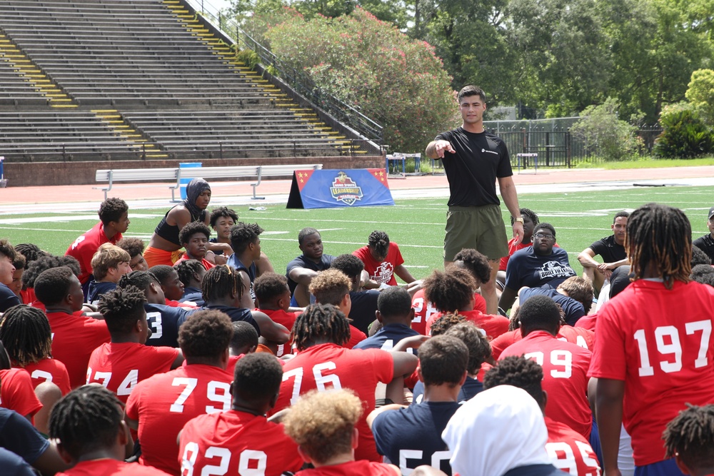 2022 NOLA USMC Sports Leadership Academy Football Camp