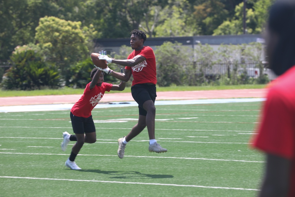 DVIDS - Images - 2022 NOLA USMC Sports Leadership Academy Football Camp ...