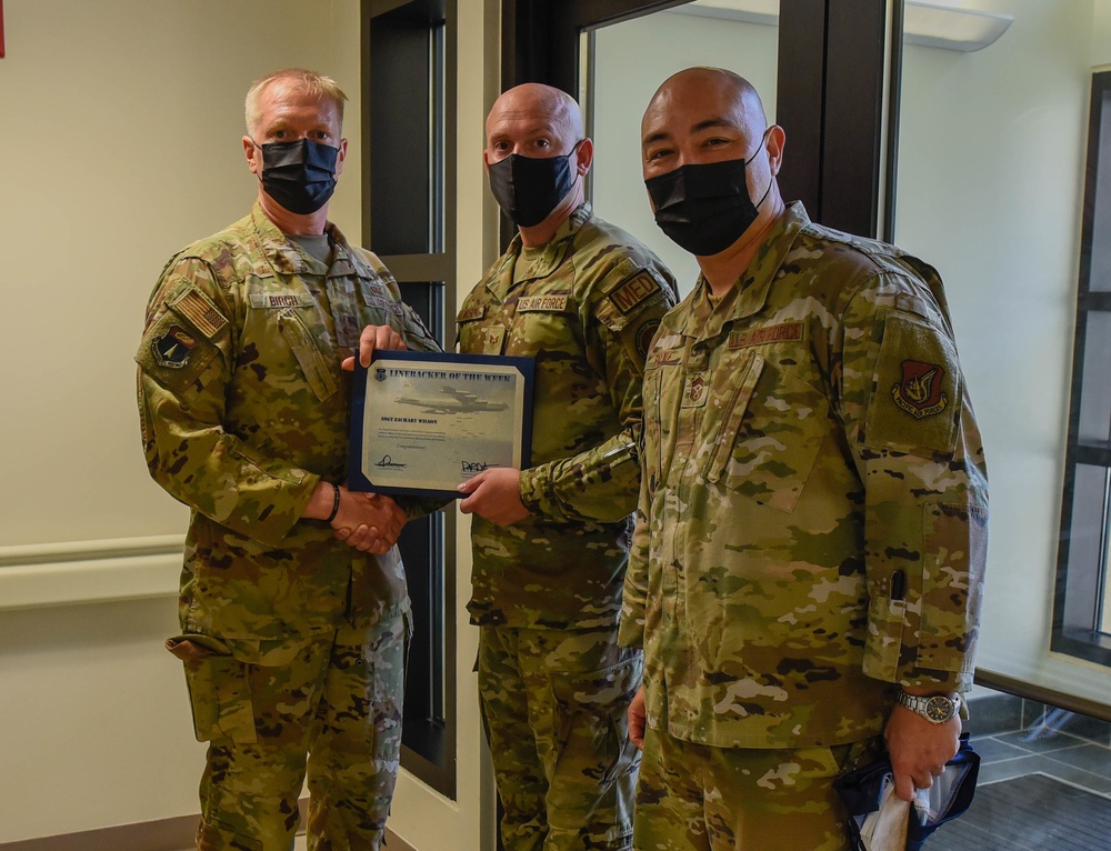 Linebacker of the Week: Staff Sgt. Zachary Wilson