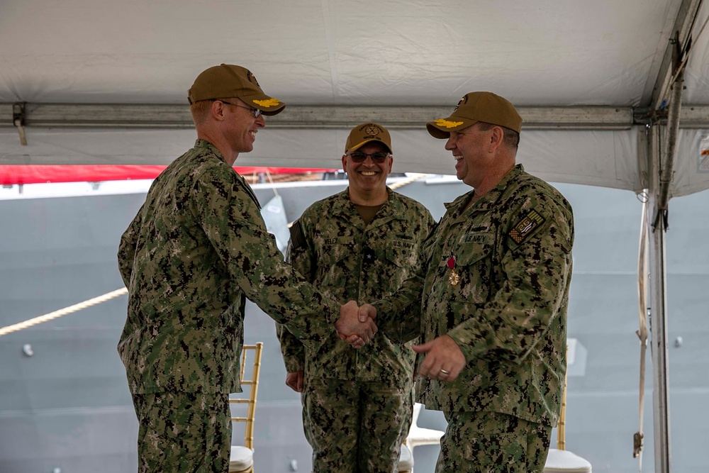 Destroyer Squadron 26 Changes Command