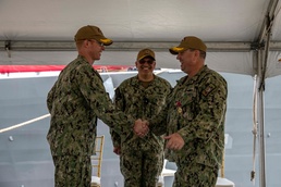 Destroyer Squadron 26 Changes Command