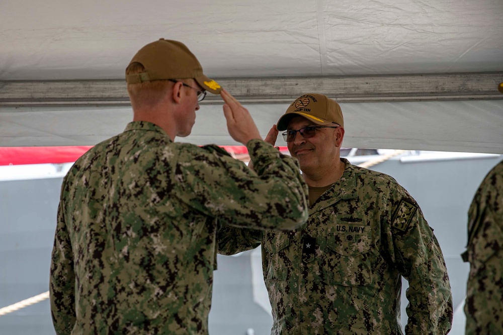 Destroyer Squadron 26 Changes Command