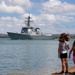 ROKS Sejong The Great departs Pearl Harbor for RIMPAC 2022