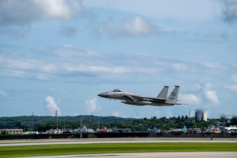 F-15 Eagles increase readiness through training
