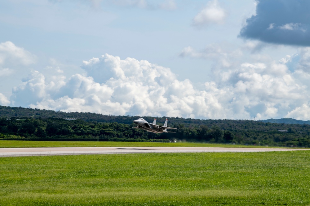 F-15 Eagles increase readiness through training