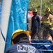 Firefighters and Engineers from Marine Corps Installation Pacific Fire and Emergency Services conduct HAZMAT training