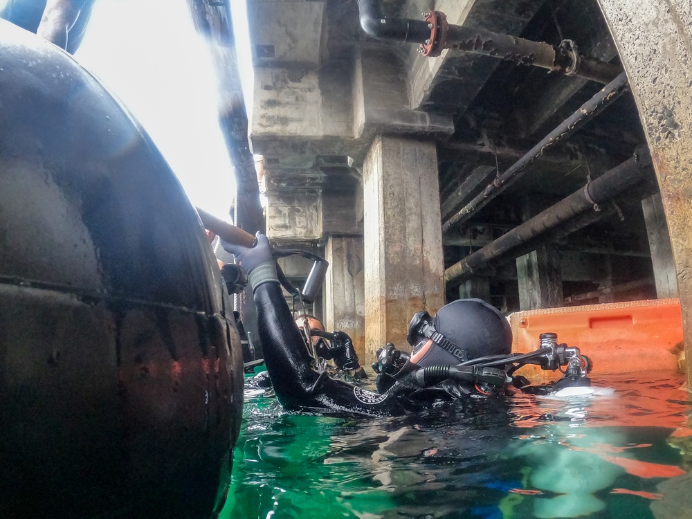 7th Engineer Dive Detachment Training