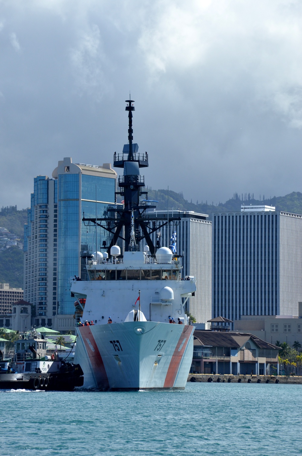 Coast Guard Cutter Midgett departs Honolulu for RIMPAC 2022