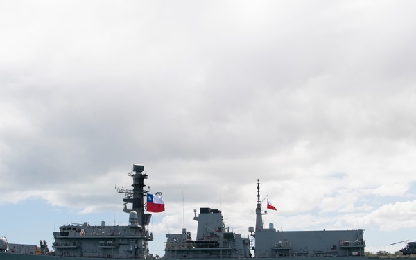 CNS Almirante Lynch departs Pearl Harbor for RIMPAC 2022