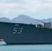 USS Mobile Bay Departs Pearl Harbor