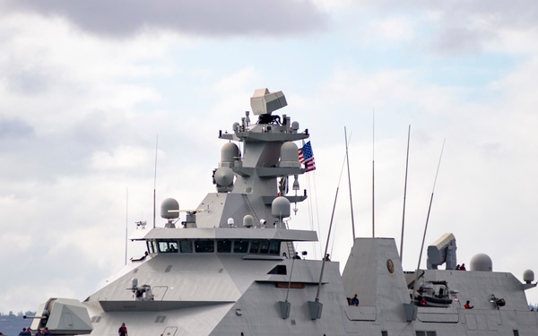 ARM Benito Juarez (F 101) departs Pearl Harbor for RIMPAC 2022