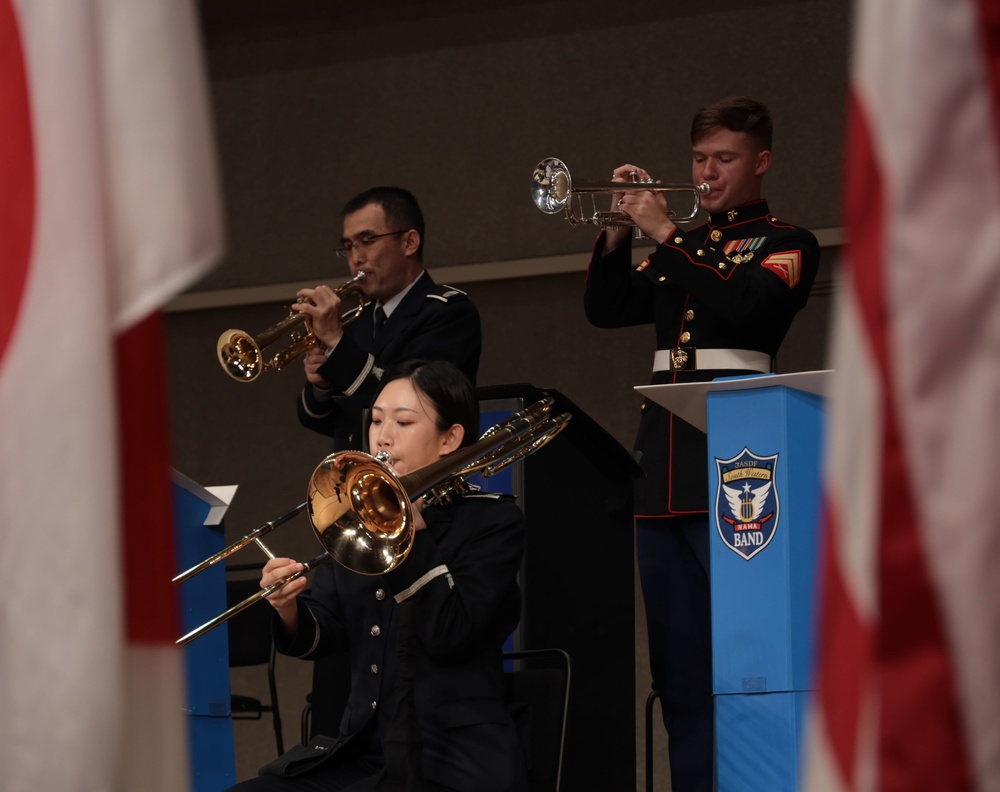 III MEF Band Performs with SWADF Band