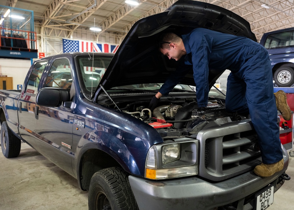 RAF Mildenhall vehicle maintainers keep the mission going