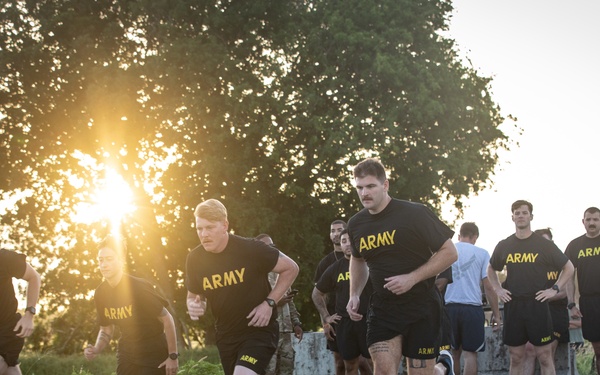 Service Members Assigned to CJTF-HOA Earn GAFPB in Kenya