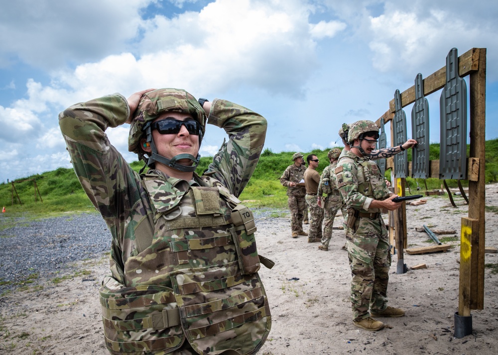 Service Members Assigned to CJTF-HOA Earn GAFPB in Kenya