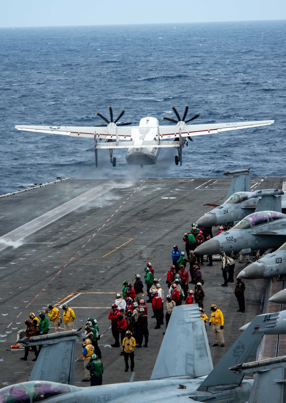 USS Ronald Reagan (CVN 76) conducts flight operations